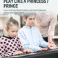 61 Key Keyboard Piano, Electric Piano Keyboard Kit with 249 Voices, 249 Rhythms - Includes Piano Stand, Stool, Microphone, Gift for Beginners, Black (DEK-610S)