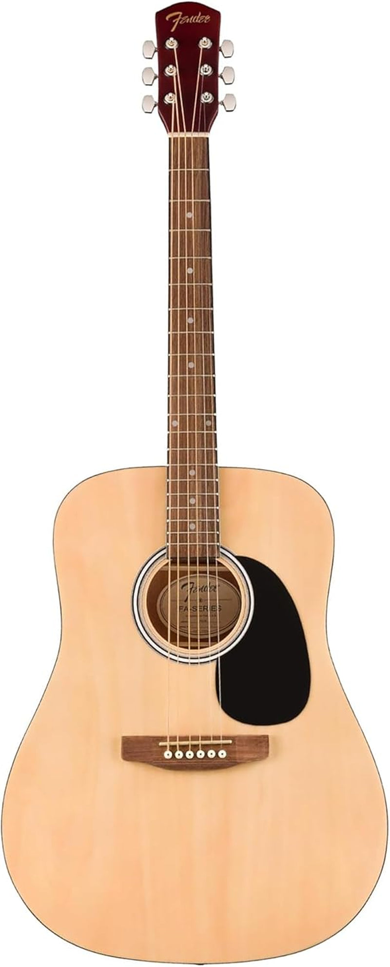 Dreadnought Acoustic Guitar - Natural Bundle with Gig Bag, Tuner, Strings, Picks,  Play Online Lessons, and Austin Bazaar Instructional DVD