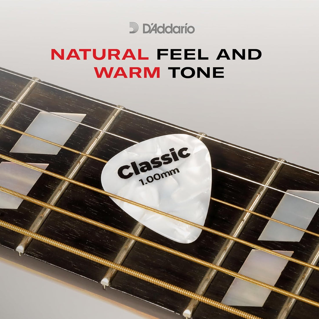 Celluloid Guitar Picks - Guitar Accessories - Guitar Picks for Acoustic Guitar, Electric Guitar, Bass Guitar - Natural Feel, Warm Tone - Assorted, Medium 0.70Mm, 10-Pack