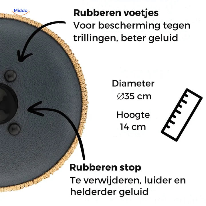 Harmonii Handpan Drum – Soothing Meditation & Healing Sounds